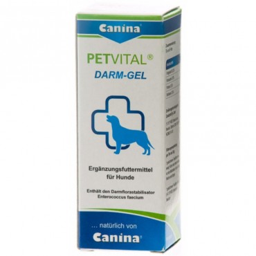 Пробіотик від проблем з травленням у собак Canina Petvital Darm-Gel, 30 мл (712304 AD)