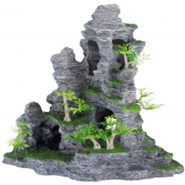 Декорація для акваріума Trixie Скала з печерами 31 см (8859)