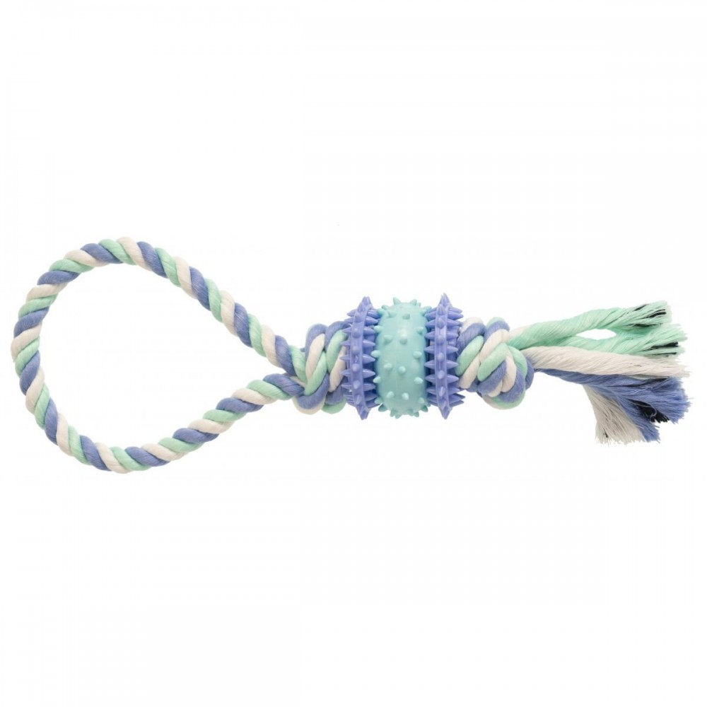 Игрушка для собак GimDog Дент Плюс веревка с термопластичной резиной, 30 см (G-80780)