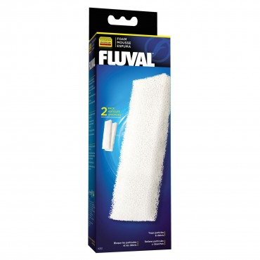 Губка Fluval Foam Filter Block 2 шт (для акваріумного фільтра Fluval 204/205/206/304/305/306) (A222)