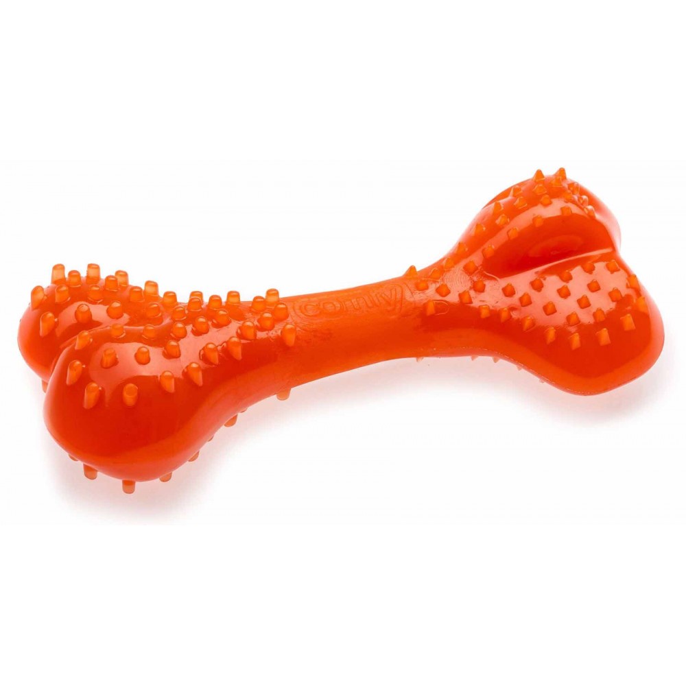 Игрушка для собак Comfy Кость Mint Dental Bone 16,5 см оранжевая (113555)