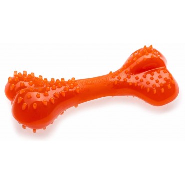 Игрушка для собак Comfy Кость Mint Dental Bone 16,5 см оранжевая (113555)
