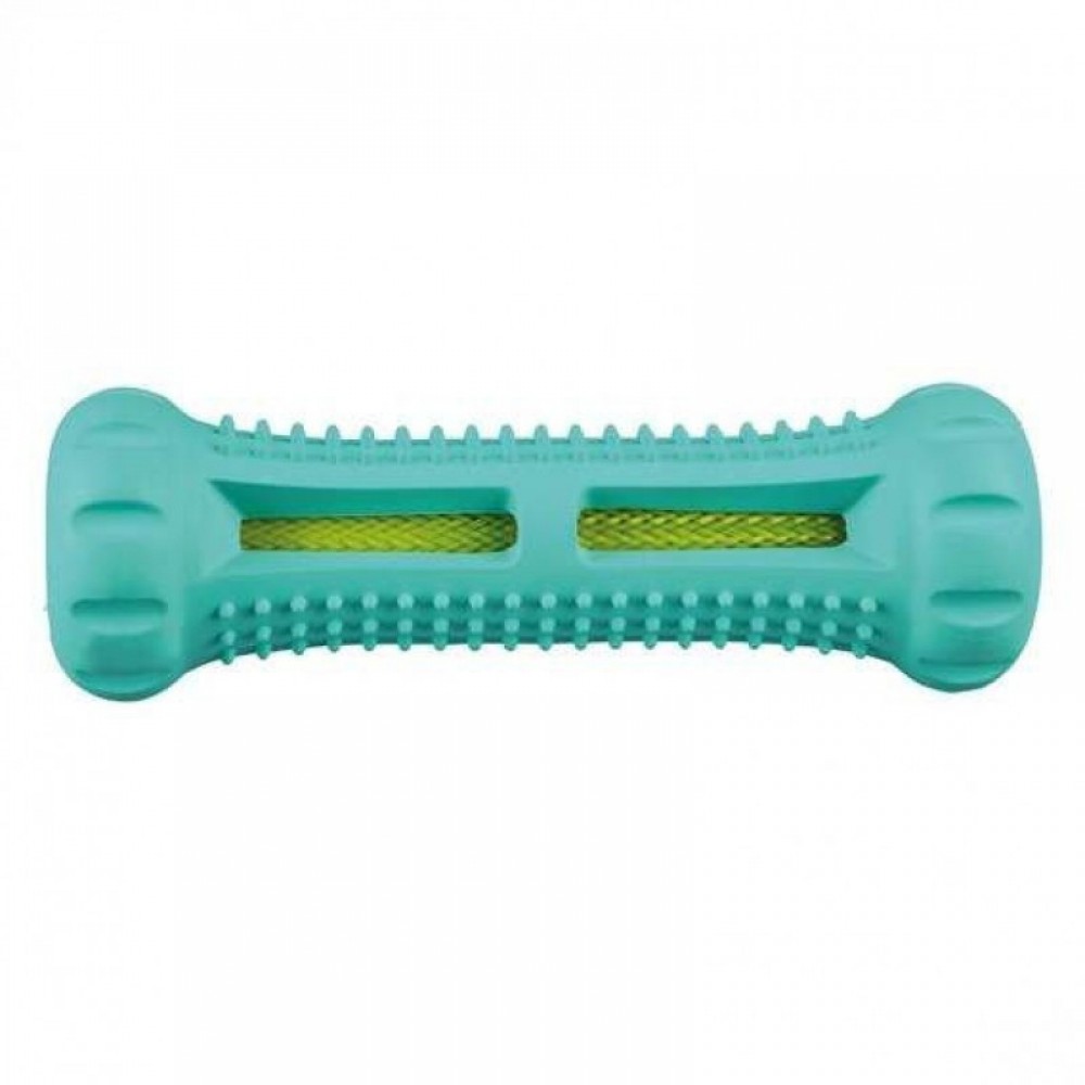 Іграшка для собак Trixie Denta Fun Кость із зубною ниткою 14 см (34847)