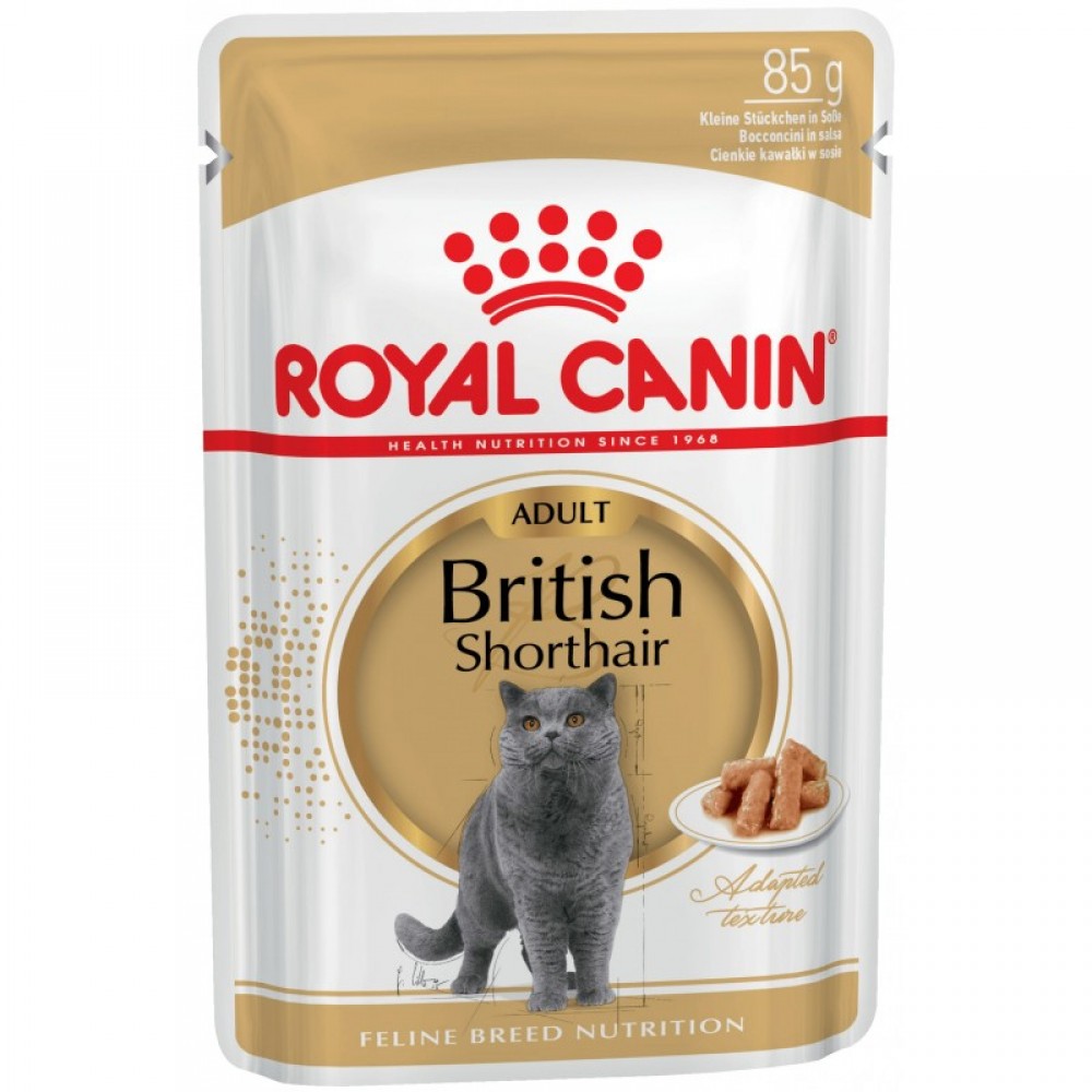 Консервы для кошек Royal Canin BRITISH SHORTHAIR ADULT 0,085 кг