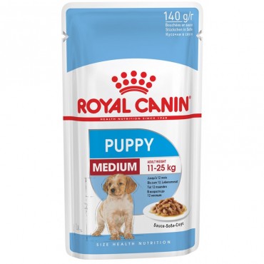 Консервы для щенков средних пород Royal Canin MEDIUM PUPPY 0,14 кг