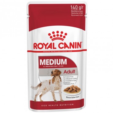 Консерви для собак середніх порід Royal Canin MEDIUM ADULT 0,14 кг