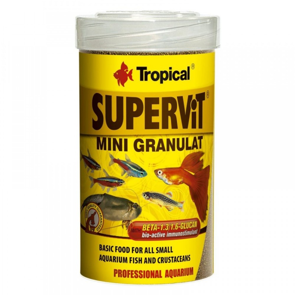 Корм для аквариумных рыб Tropical Supervit Mini Granulat 100 мл (60423)