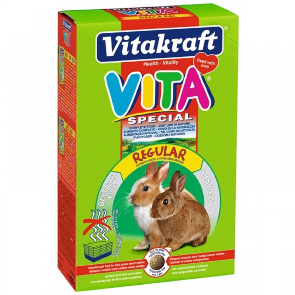 Корм для кроликів Vitakraft Vita Special 600гр (25314)