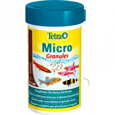 Корм для маленьких рыбок Tetra Micro Granules 100 мл