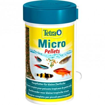 Корм для маленьких рыбок Tetra Micro Pellets 100 мл (277496)