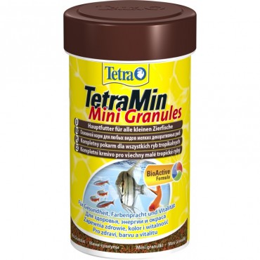 Корм для небольших рыбок Tetra MIN Mini Granules 100 мл (199057)