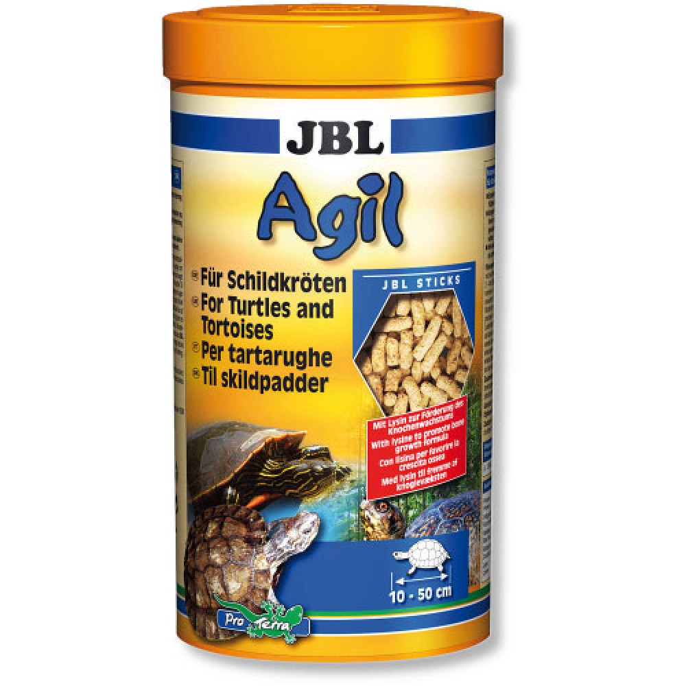 Корм для рептилий JBL АГИЛ 10,5 л (70346)