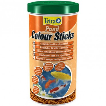 Корм для усиления окраса прудовых рыб Tetra Pond Colour Stiks