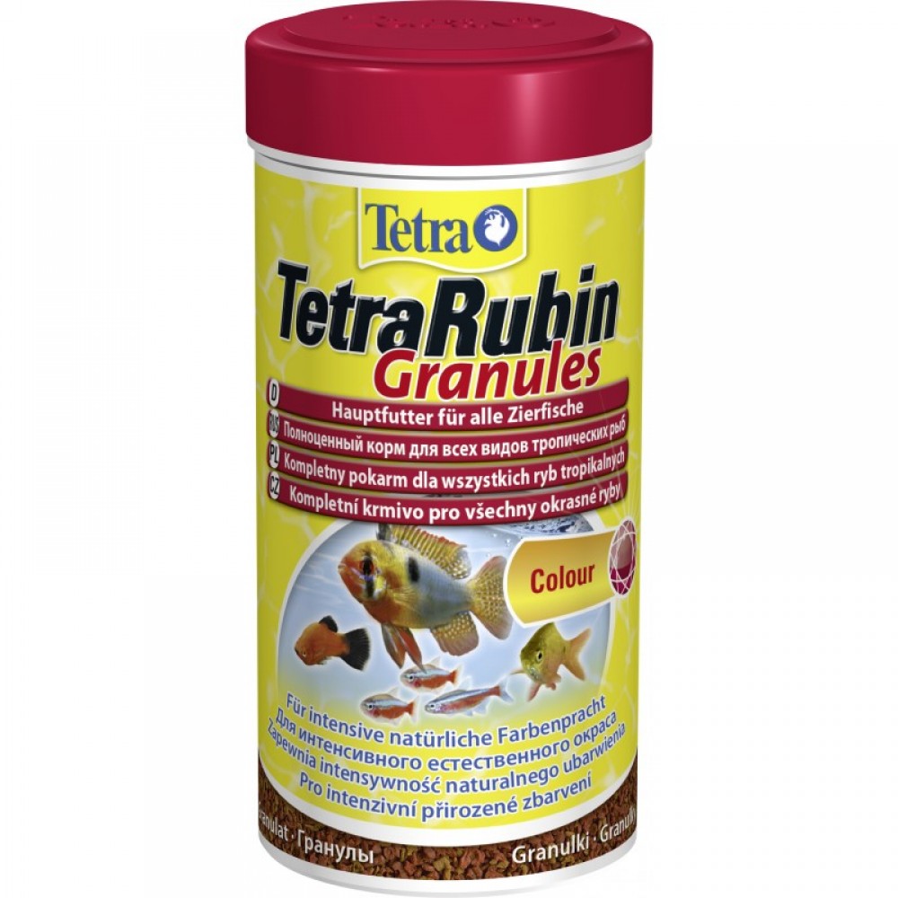 Корм для усиления окраски рыб Tetra RUBIN Granules 250 мл (139800)
