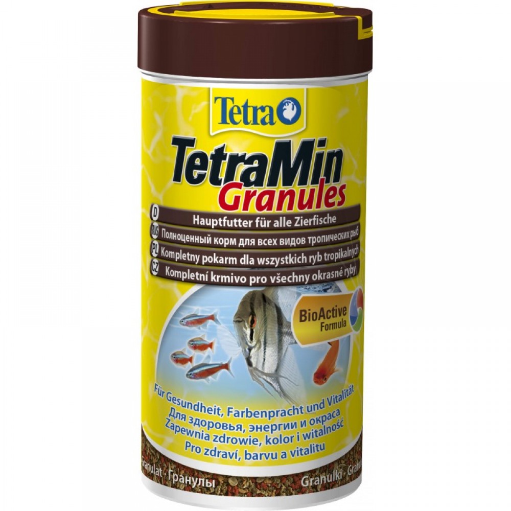 Корм в гранулах для всех видов рыб Tetra MIN Granules