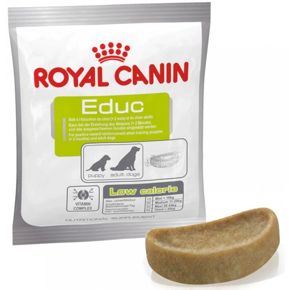 Лакомство для дрессировки собак Royal Canin EDUC CANINE, 50 гр