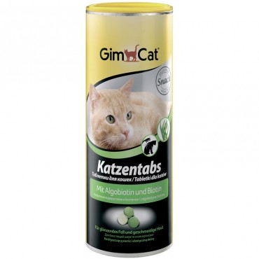 Ласощі для кішок GimCat Katzentabs алгобіотін / біотин, 425 гр (G-409139)