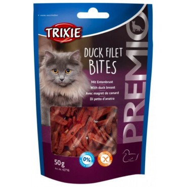 Ласощі для кішки Trixie Premio Duck Filet Bites філе качки, 50 гр (42716)