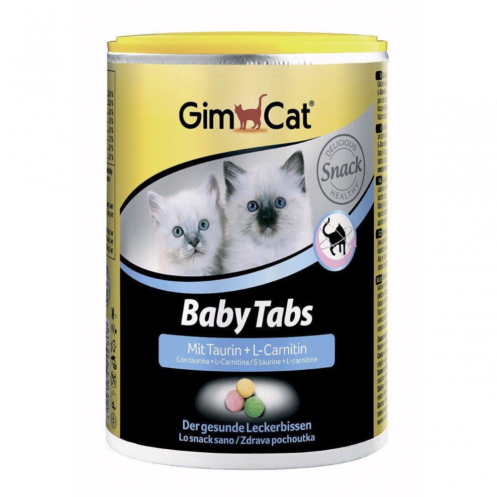 Лакомство для котят GimCat Baby Tabs 85 г/240 шт (ассорти) (G-409818)