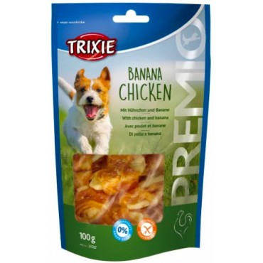 Ласощі для собак Trixie Premio Banana Chicken банан / курка, 100 гр (31582)