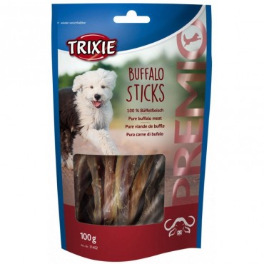 Ласощі для собак Trixie Premio Buffalo Sticks з м'ясом буйвола, 100 гр (31402)
