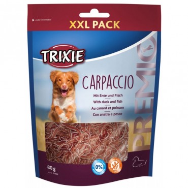 Лакомство для собак Trixie Premio Carpaccio утка/рыба, 80 гр (31804)