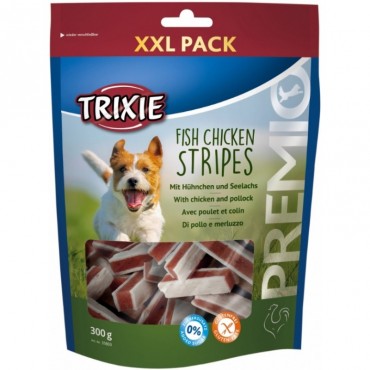 Ласощі для собак Trixie Premio Chicken and Pollock курка / лосось, 300 гр (31803)