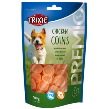 Ласощі для собак Trixie Premio Chicken Coins курка, 100 гр (31531)