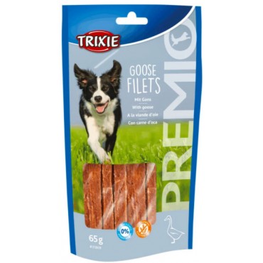 Ласощі для собак Trixie PREMIO Goose Filets філе гусака, 65 г (31809)