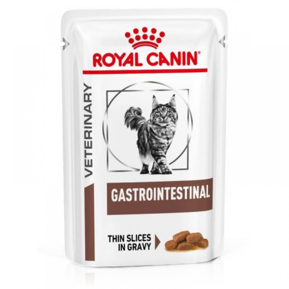 Лечебные консервы для кошек Royal Canin GASTRO-INTESTINAL CAT Pouches 0,085 кг