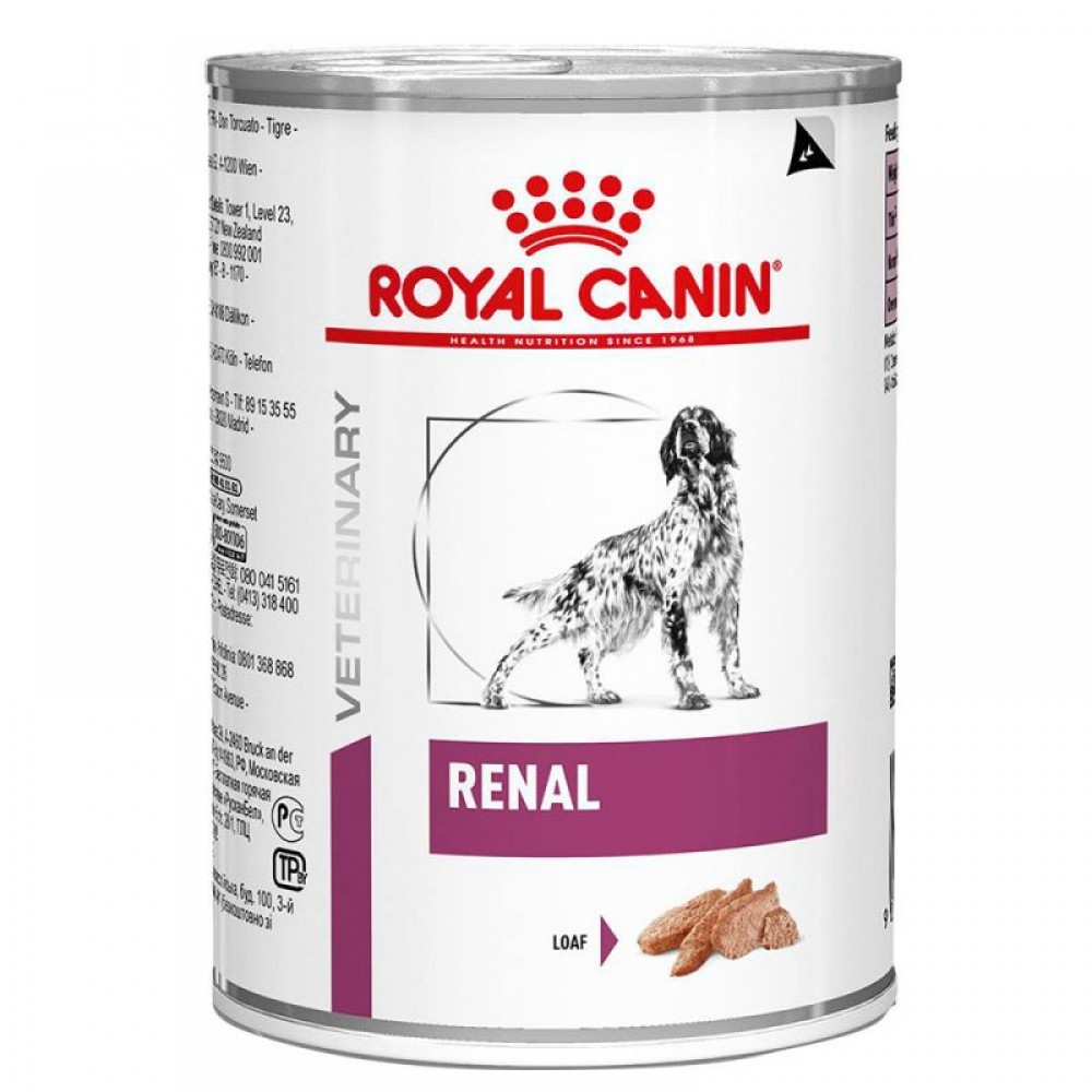 Лікувальні консерви для собак Royal Canin RENAL DOG 0,41 кг (паштет)