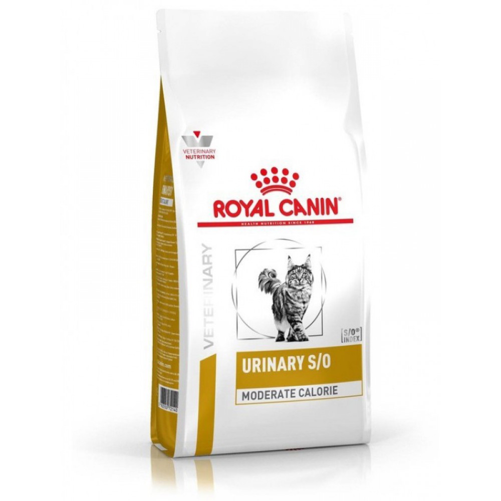 Лечебный сухой корм для кошек Royal Canin URINARY S/O MODERATE CALORIE CAT