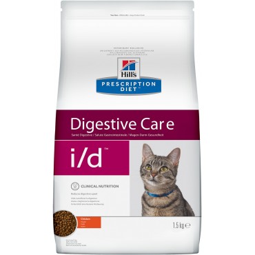 Лечебный сухой корм для кошек с заболеваниями ЖКТ Hill's PD Feline I/D