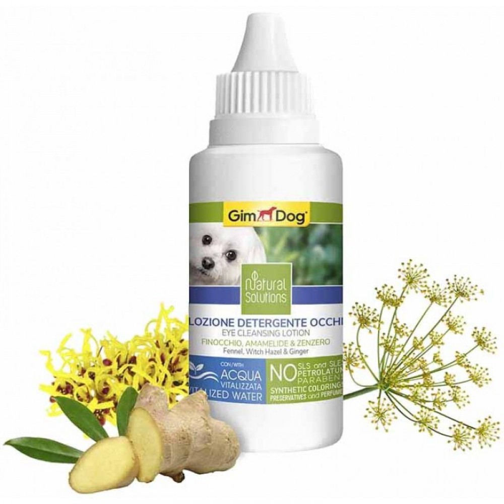 Лосьон для очистки глаз собак GimDog Natural Solutions, 50 мл (G-2.504841)