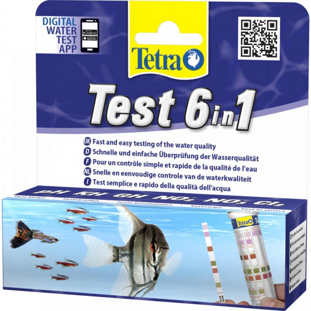 Набор полосных тестов для аквариума Tetra Test 6 in1 (175488)