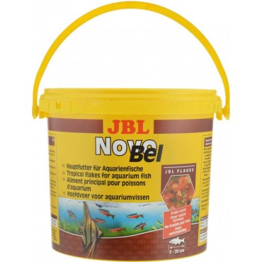 Основной корм для аквариумных рыб JBL NovoBel, хлопья 10,5 л (30159)