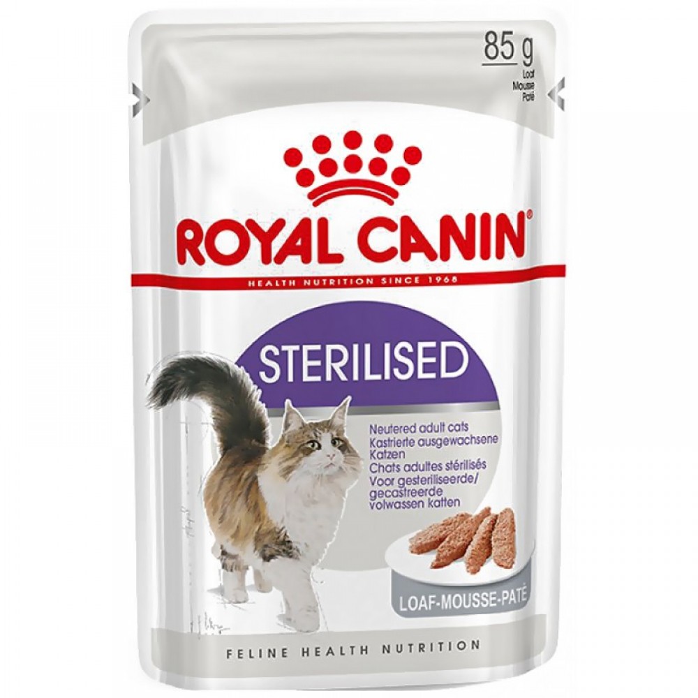 Паштет для кошек Royal Canin STERILIZED LOAF 0,085 кг