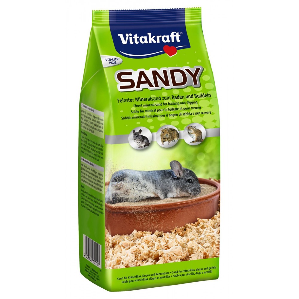 Пісок для шиншил Vitakraft Sandy 1 кг (15010)