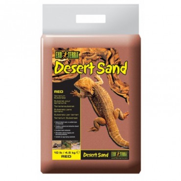 Песок красный для рептилий Exo Terra Desert Sand Red 4,5 кг (PT3105)