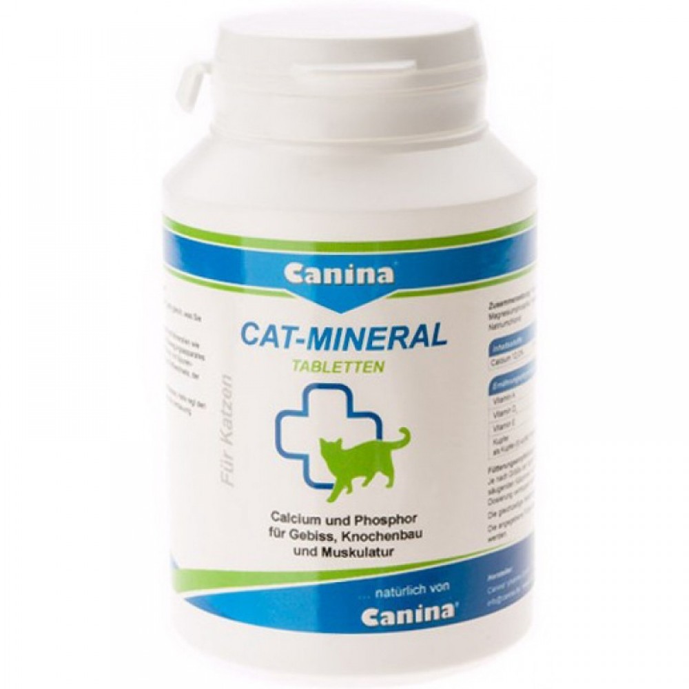 Поливитаминный комплекс для кошек Canina Cat-Mineral Tabs