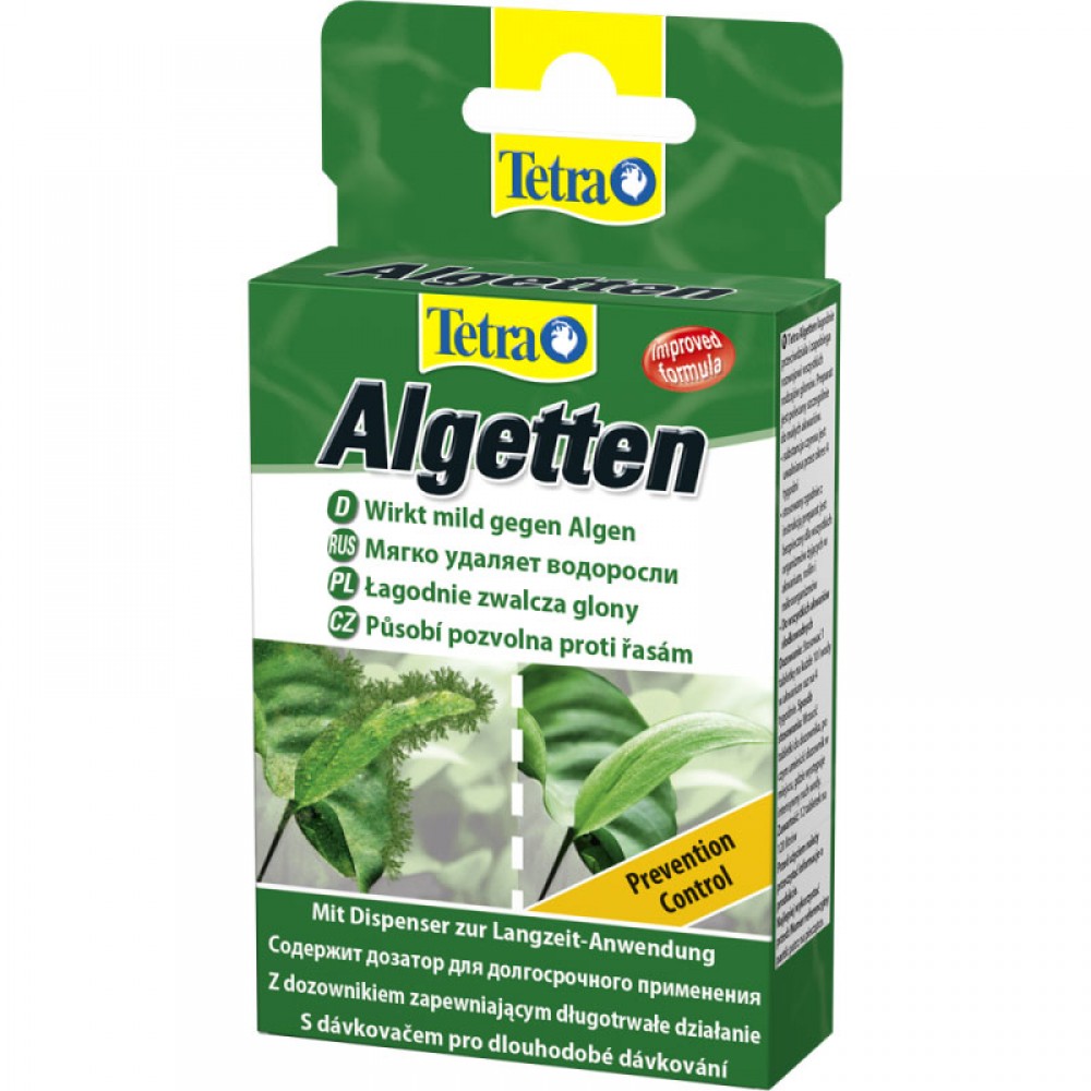 Засіб для профілактики водоростей Tetra Algetten 12 табл (140349)