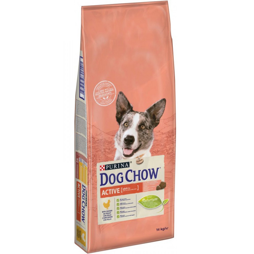 Сухий корм для активних собак з куркою Purina Dog Chow Active