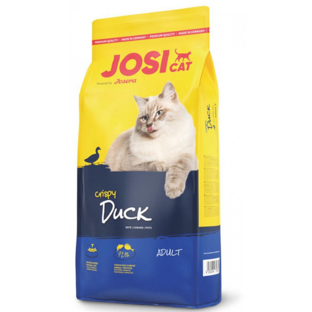 Сухой корм для кошек Josera JosiCat Crispy Duck 10 кг