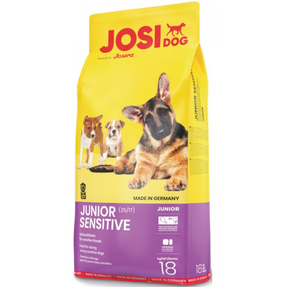 Сухий корм для підростаючих собак Josera JosiDog Junior Sensitive (25/17)