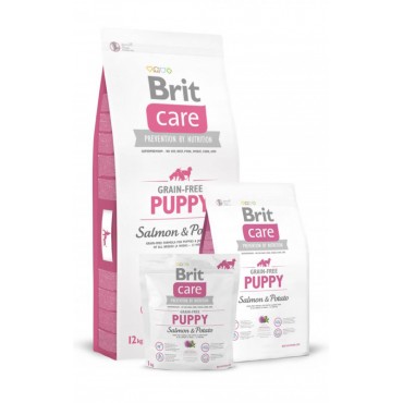 Сухой корм для собак Brit Care GF Puppy Salmon and Potato
