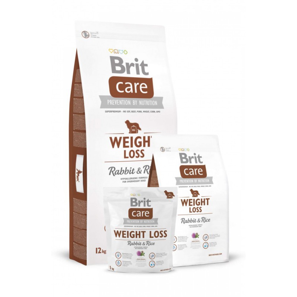Сухой корм для собак Brit Care Weight Loss Rabbit