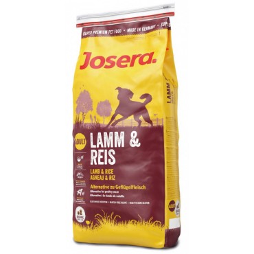 Сухой корм для собак Josera Dog Lamb and Rice