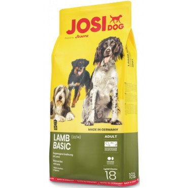 Сухий корм для собак Josera JosiDog Lamb Basic (22/14) 18 кг