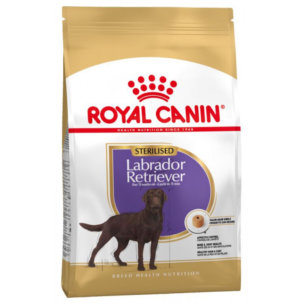 Сухой корм для собак Royal Canin Labrador Retriever Adult Sterilised 12 кг (3996120)