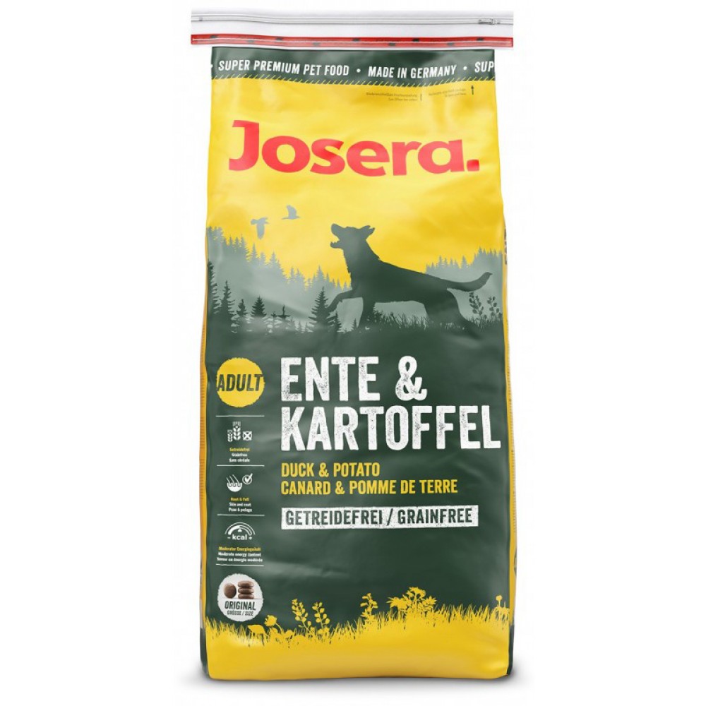 Сухой корм для собак всех пород Josera Dog Ente and Kartoffel